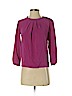 IRO 100% Silk Pink 3/4 Sleeve Silk Top Size EU (FR) 34 / US 2 - photo 1