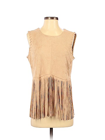 Forever 21 Faux Leather Top (view 1)