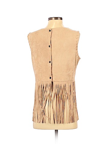 Forever 21 Faux Leather Top (view 2)