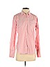 Nili Lotan 100% Cotton Pink Long Sleeve Button-Down Shirt Size XS - photo 1