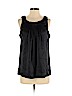 BCBGMAXAZRIA 100% Silk Black Sleeveless Silk Top Size S - photo 1