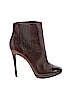 B Brian Atwood 100% Leather Brown Ankle Boots Size 9 1/2 - photo 1