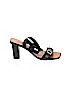 Michel Perry 100% Leather Black Heels Size EU 38 - photo 1