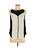 Mossimo 100% Polyester White Sleeveless Blouse Size S - photo 1