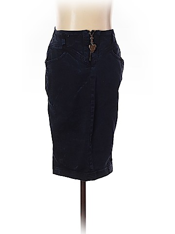 Just Cavalli Denim Skirt (view 1)
