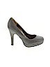 Madden Girl Gray Heels Size 8 1/2 - photo 1