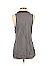 Splendid 100% Rayon Gray Sleeveless Blouse Size M - photo 2