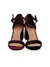 Bamboo Burgundy Heels Size 7 1/2 - photo 2