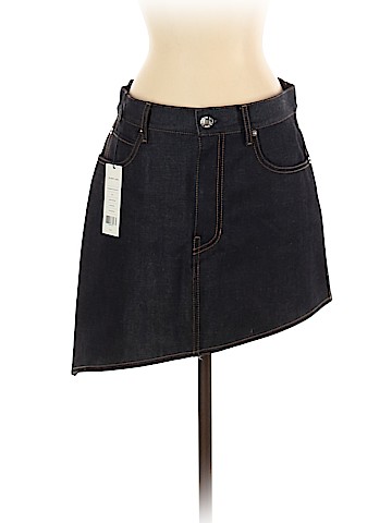 Helmut Lang Denim Skirt (view 1)