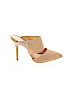 Wild Diva Tan Heels Size 8 1/2 - photo 1