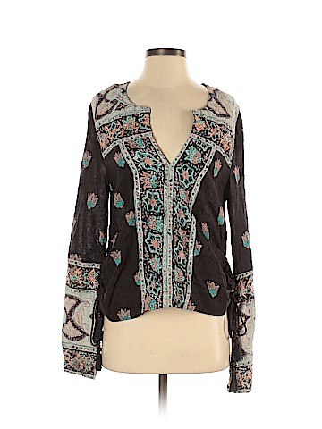 Free People Long Sleeve Blouse (view 1)
