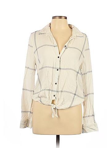 Roxy Long Sleeve Button-Down Shirt (view 1)