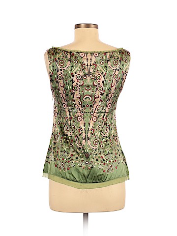 Elie Tahari Sleeveless Silk Top (view 2)