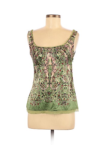 Elie Tahari Sleeveless Silk Top (view 1)