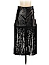 Helmut Lang 100% Lamb Black Casual Skirt Size 6 - photo 1