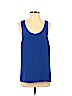 Mossimo 100% Polyester Blue Sleeveless Blouse Size M - photo 1