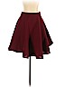 Club Monaco 100% Polyester Burgundy Casual Skirt Size 2 - photo 1