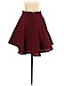 Club Monaco 100% Polyester Burgundy Casual Skirt Size 2 - photo 2