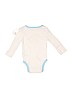 Circo 100% Cotton White Long Sleeve Onesie Size 3-6 mo - photo 2