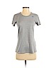 Nike 100% Polyester Gray Active T-Shirt Size S - photo 1