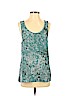 Mossimo 100% Polyester Blue Sleeveless Blouse Size M - photo 1