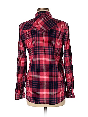 American Eagle Outfitters Long Sleeve Button-Down Shirt (view 2)