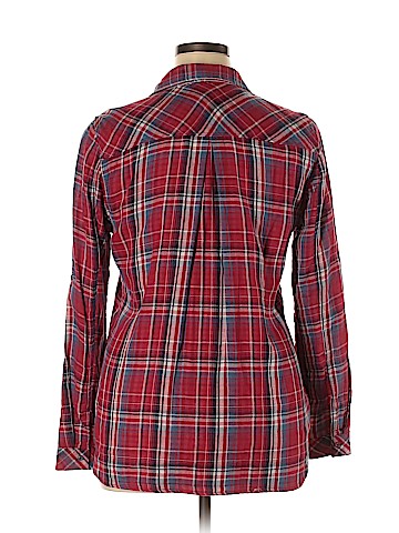 Skies Are Blue Long Sleeve Button-Down Shirt (view 2)