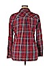 Skies Are Blue 100% Cotton Red Long Sleeve Button-Down Shirt Size XL - photo 2