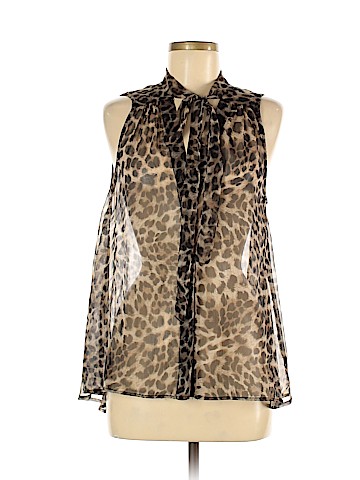 Aqua Sleeveless Blouse (view 1)