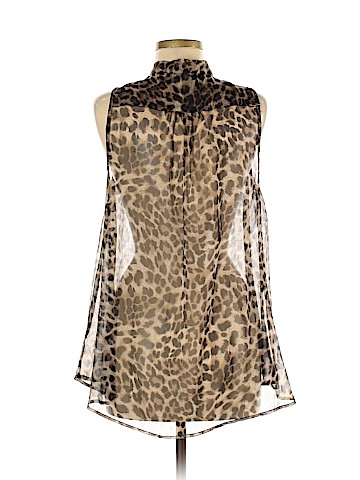 Aqua Sleeveless Blouse (view 2)