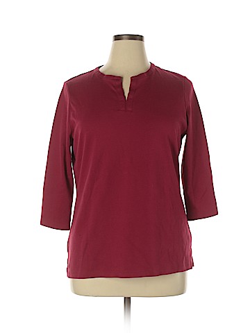 L.L.Bean 3/4 Sleeve Top (view 1)