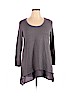 Apt. 9 Gray Pullover Sweater Size 0X - photo 1