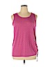 St. John's Bay Pink Sleeveless T-Shirt Size XL - photo 1