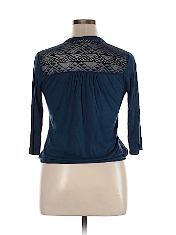 Self Esteem 3/4 Sleeve Henley (view 2)