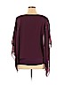 AB Studio 100% Polyester Purple 3/4 Sleeve Blouse Size XL - photo 2