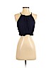 Lulu's 100% Rayon Blue Sleeveless Top Size S - photo 1