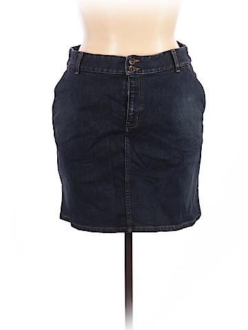 Lauren Jeans Co. Denim Skirt (view 1)