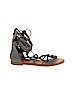 Dream Pairs Gray Sandals Size 8 1/2 - photo 1