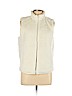 Talbots 100% Polyester Ivory Vest Size L (petite) - photo 1