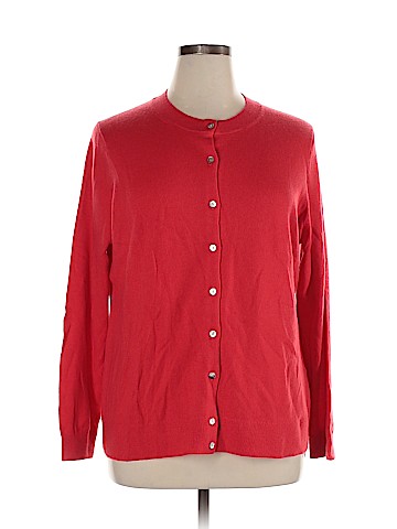 Lands' End Cashmere Cardigan (view 1)