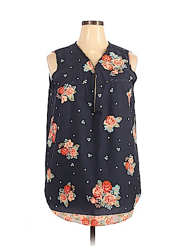 MPH Collection Sleeveless Blouse (view 1)