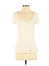Lucky Brand Ivory Short Sleeve Top Size S - photo 1
