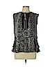 Mossimo 100% Polyester Black Sleeveless Blouse Size L - photo 1