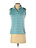 Adidas Blue Sleeveless Polo Size S - photo 1