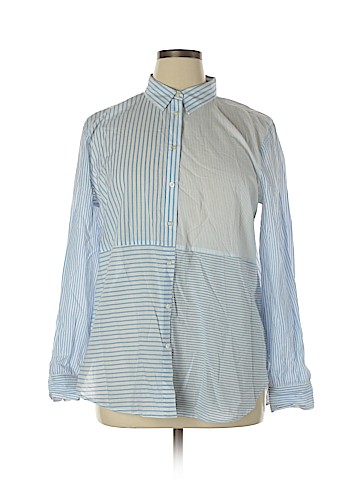 Ann Taylor LOFT Long Sleeve Button-Down Shirt (view 1)