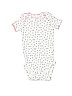 Just One You Made by Carters 100% Cotton White Short Sleeve Onesie 0-3 MO / 3 MO - photo 1