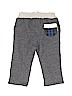 Miki House 100% Cotton Solid Gray Sweatpants Size 80 cm / US 12-18 MO - photo 2