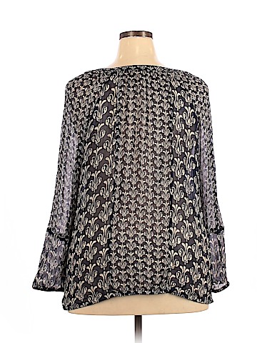 John Robshaw for Lucky Long Sleeve Blouse (view 2)