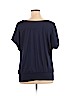 Eyeshadow Blue Short Sleeve Top Size 1X - photo 2