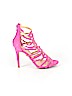 Charlotte Russe Pink Heels Size 6 1/2 - photo 1